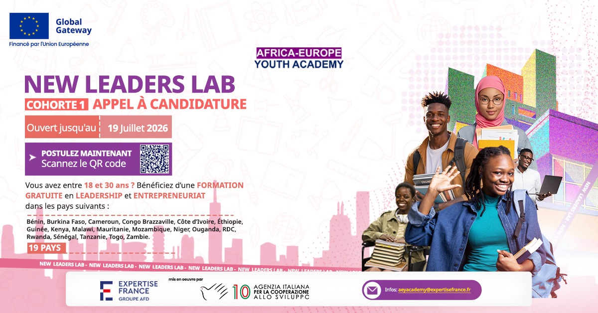Appel à candidature : Première cohorte New Leaders Lab 